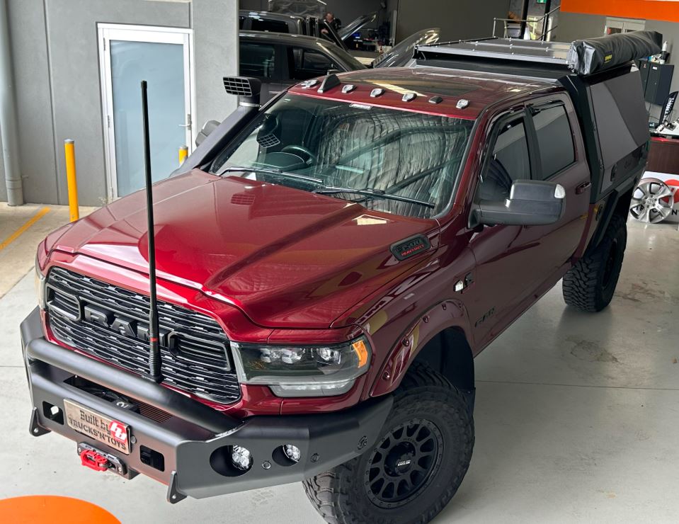 TrailReady Pre-Runner Bullbar — RAM 2500/3500 DJII 2019+ 2026 Facelift Compatible