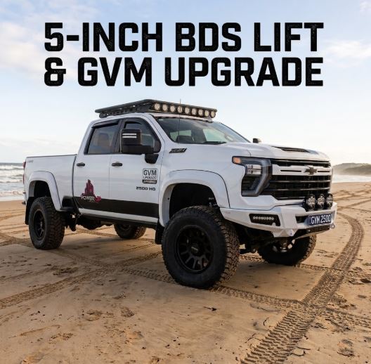 CHEVY 2500 / 3500 5INCH BDS KIT WITH STAGE 3 GVM UPRADE