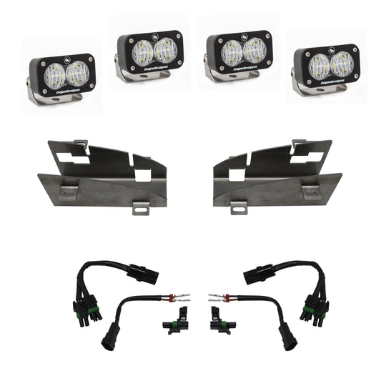 Baja Designs Ram Rebel / TRX (19-On), Dual S2 Fog