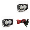 Baja Designs S2 Sport, Pair Wide Cornering LED Clear