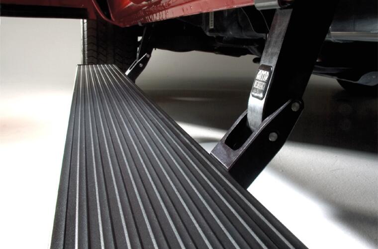 AMP PowerStep Electric Side Steps Geared For Adventure