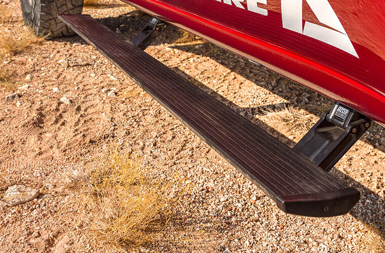 AMP PowerStep Electric Side Steps Geared For Adventure