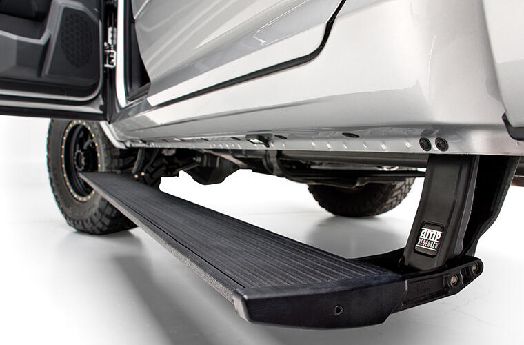AMP PowerStep Electric Side Steps Geared For Adventure