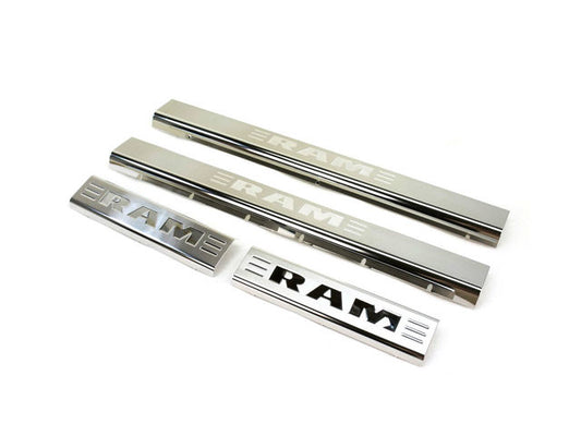 Mopar Chrome Door Sills - RAM 2500 / 3500