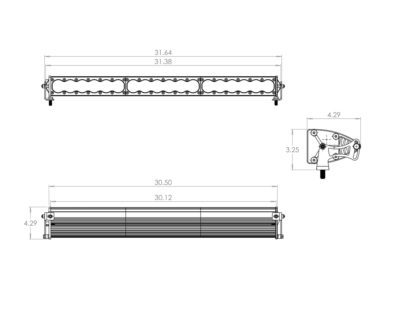 Baja Designs OnX6+ LED Light Bar 30