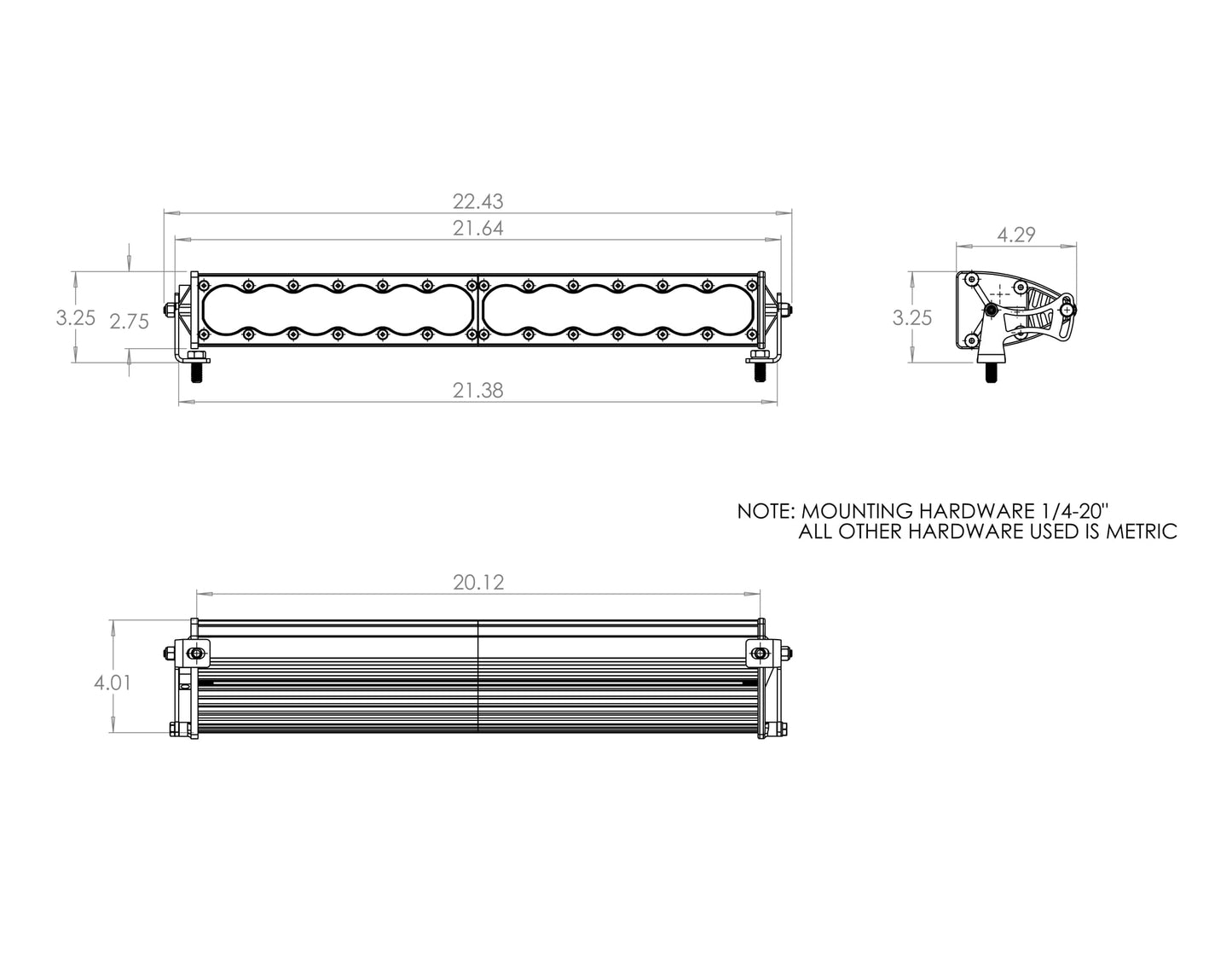 Baja Designs OnX6+ LED Light Bar 20