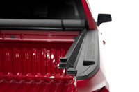 LUND Motion Products Inc Roll Up SOFT Tonneau cover on Ram 1500 Express, 2500, or 3500 pickup truck, shown rolled open for bed access