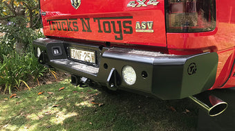 compare product TrailReady Rear Bumper - RAM 2500 / 3500