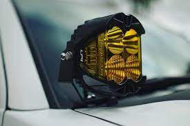 Baja Designs LP4 Pro Pair - Amber Driving Combo LED 4"