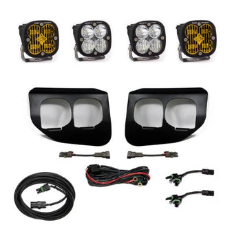 compare product Baja Designs F-250/350 Squadron SAE/Sport Fog Pocket Kit Amber/Clear