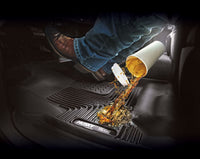 HUSKY LINERS X-ACT 09-18 Dodge Ram 1500 Crew Cab all-weather floor liners in black, custom fit for durability and protection