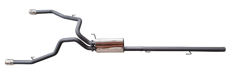 MANTA DT 1500 3in Cat Back Exhaust Chrome Tips