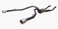 MANTA DT 1500 3in Cat Back Exhaust Chrome Tips